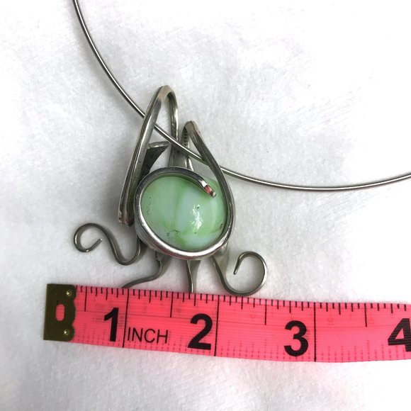 Silver plated octopus hand made necklace Gorgeous - Picture 12 of 12